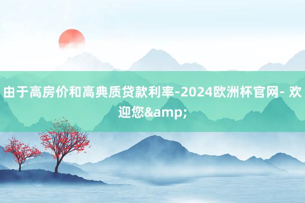 由于高房价和高典质贷款利率-2024欧洲杯官网- 欢迎您&